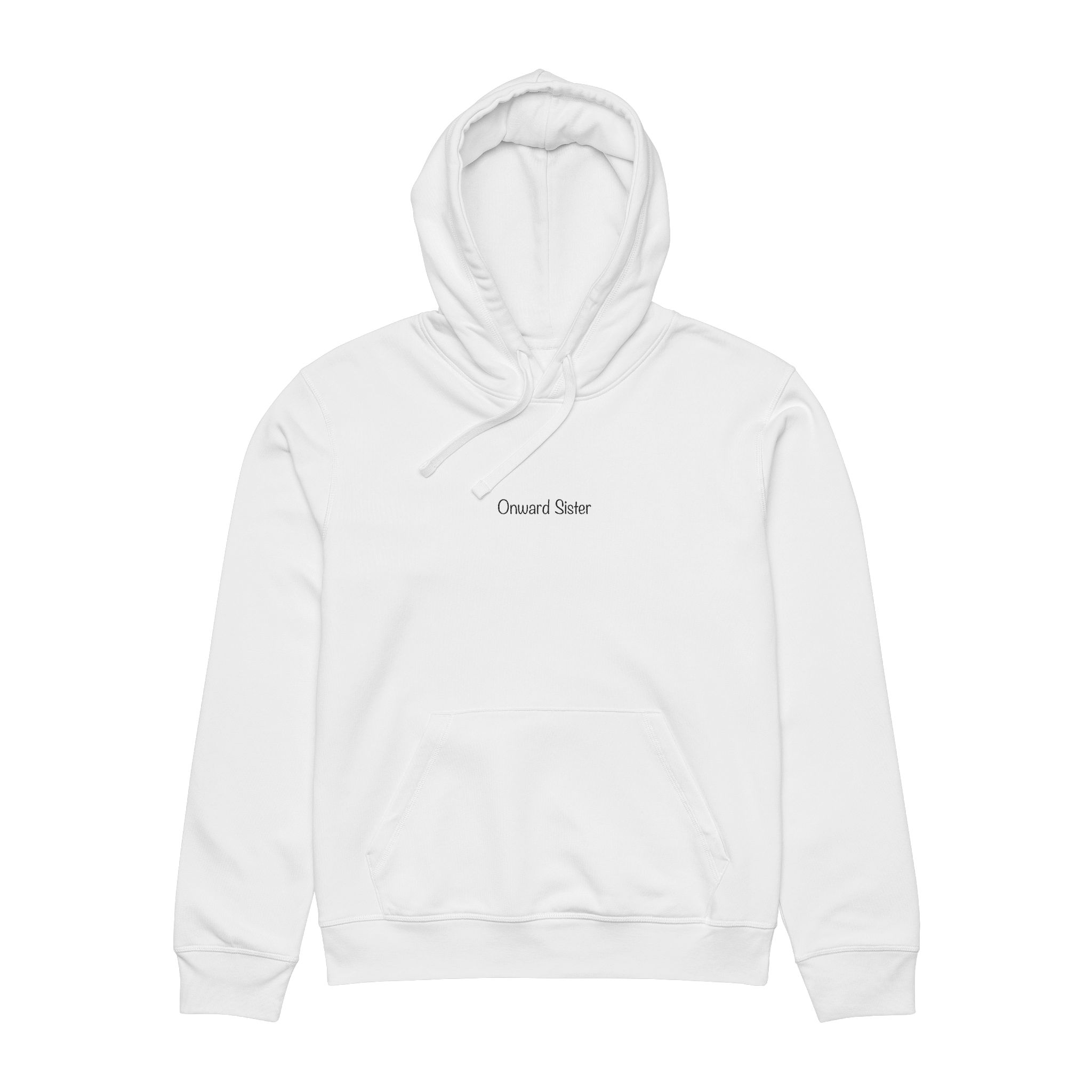 Onward Sister Organic Cotton Hoodie — Compass & Mountain Maze