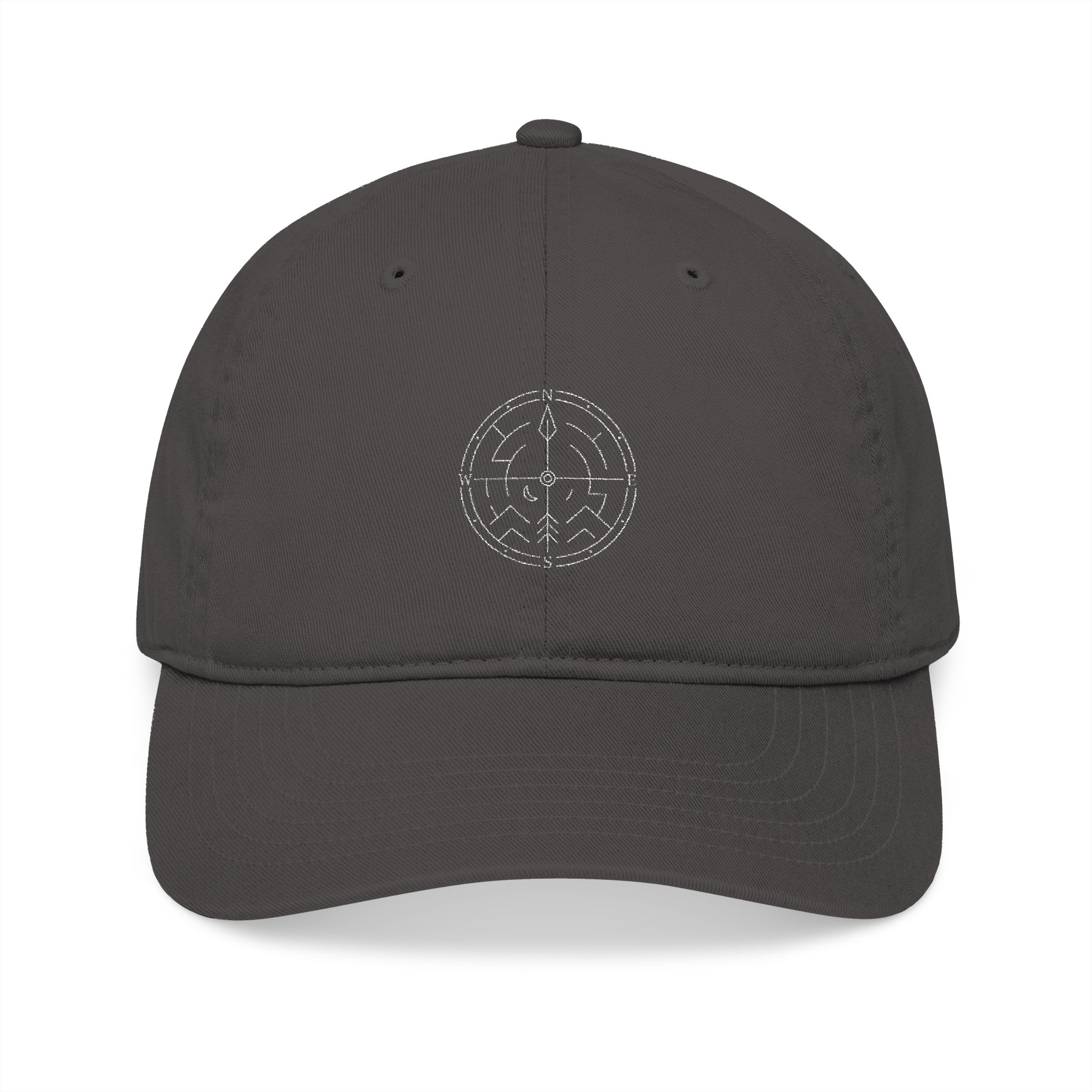Onward Sister Compass Maze — Embroidered Organic Cotton Baseball Cap - Image 5